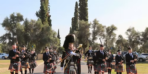 Royal Air Force Cadets Memorial Service at the Mesa Cemetery