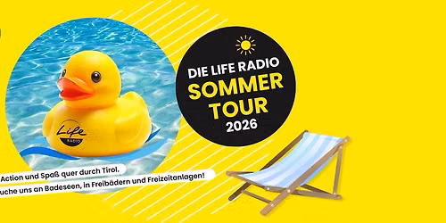 Die Life Radio Sommertour 2026 - Kaiserbad Ellmau