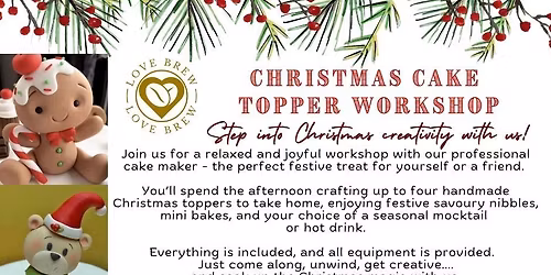 Christmas Cake Topper Workshop