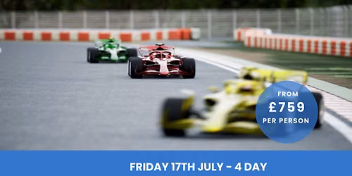 Belgian Grand Prix inc. Coach Travel