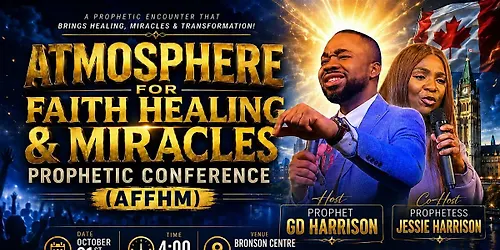 ATMOSPHERE FOR FAITH HEALING AND MIRACLES with PROPHET GD HARRISON