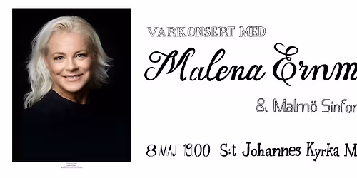 V\u00e5rkonsert med Malena Ernman!