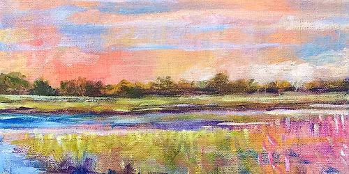 3rd Workshop in Paint & Sip Series - A Peaceful Evening of Color, Creativity & Calm with Ann Bianchi