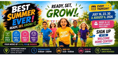 Best Summer Ever 2026: Ready, Set, Grow!