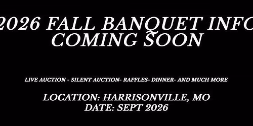 Western Missouri Whitetails Fall Banquet