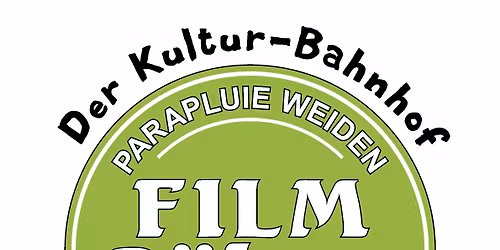 Filmb\u00fchne mit einem lustigen Weihnachtsfilm