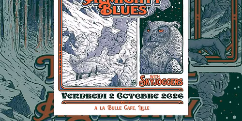 The Devil and the Almighty Blues (slow rot blues \/ Norv\u00e8ge) et Skyjoggers (space rock \/ Finlande)