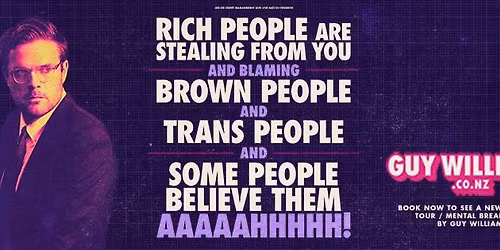 Guy Williams Live in Hamilton!