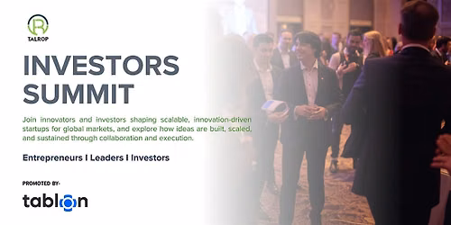Investors Summit | B2B Networking | Entrepreneurs & Investors