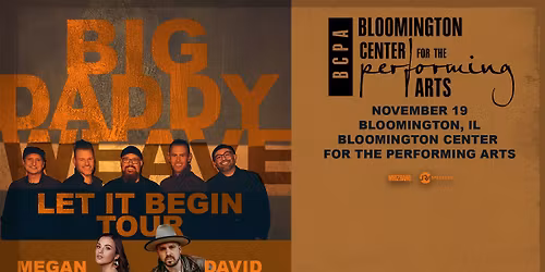 Big Daddy Weave - Let It Begin Tour