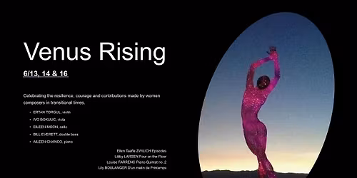 Venus Rising Concert w\/ Food+Wine - Mahuron Event House