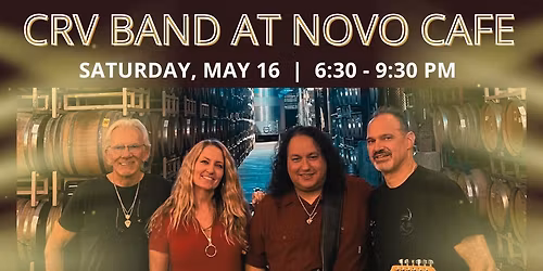 CRV at Novo Cafe, Saturday 5\/16