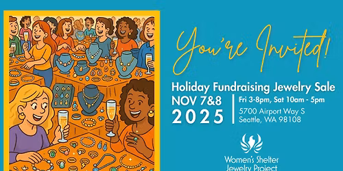 Sip, Shop & Sparkle! WSJP Holiday Fundraising Jewelry Sale