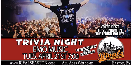 Trivia: Emo Music followed by Emo Karaoke