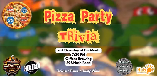 Pizza Party Trivia @ Clifford Brewing