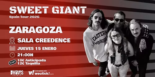 SWEET GIANT (UK) en Zaragoza