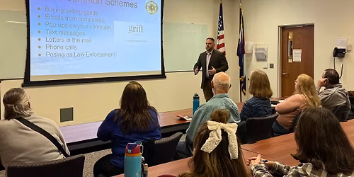Fraud and Scam Prevention Class - Mesa County Sheriff's Office