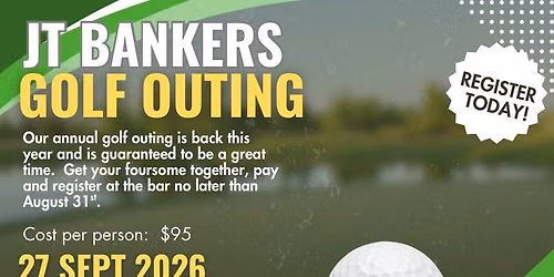JT Bankers Golf Outing 