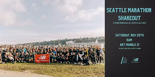 Seattle Marathon Shakeout with CSRD