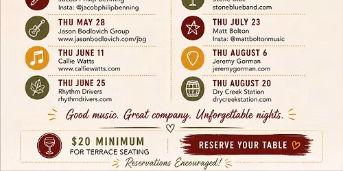 Thursday Summer Music Series
