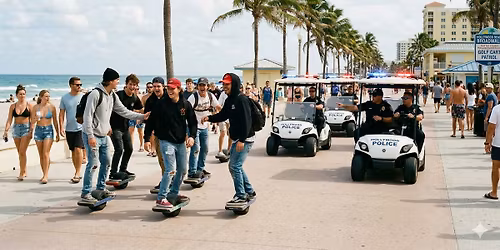 Good Ol' days Hollywood Beach shenanigans