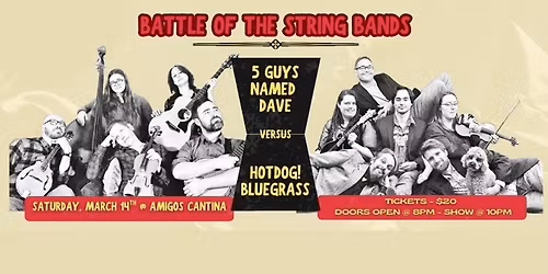 5 Guys Named Dave w\/ Hotdog! Bluegrass