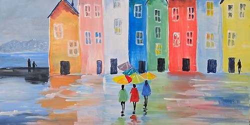 TELFORD Paint Party - Here comes the rain