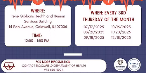 Free Blood Pressure Screening at Caldwell 
