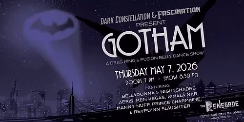 Dark Constellation presents Fascination GOTHAM!
