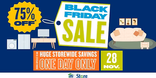 75% Off Black Friday Sale | Skagit Habitat for Humanity Store
