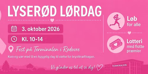 Lyser\u00f8d L\u00f8rdag i R\u00f8dovre