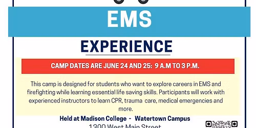 EMS Experience Summer Youth Camp
