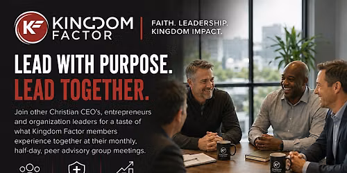 Kingdom Factor Pre-Launch Taster  - August 27