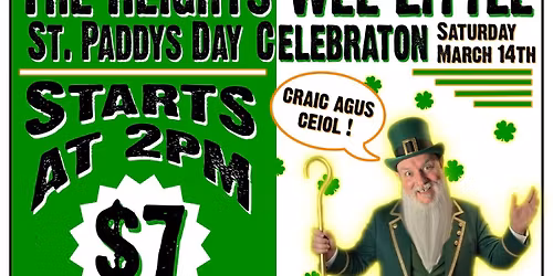 The Heights Wee Little St Paddy\u2019s Day Party 