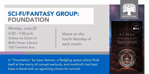 Sci-Fi\/Fantasy Book Group: Foundation, by Isaac Asimov
