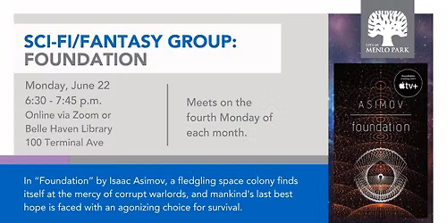 Sci-Fi\/Fantasy Book Group: Foundation, by Isaac Asimov
