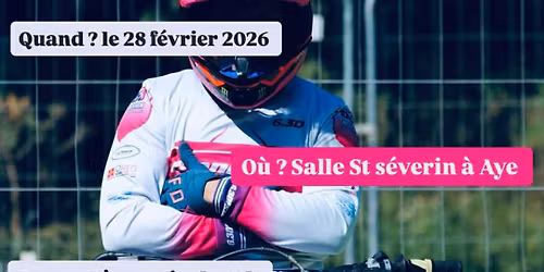 Soir\u00e9e soutient motocross Michael Micha