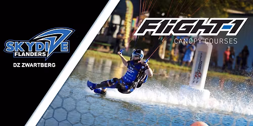 Flight-1 201&202 Canopy Courses at Skydive Flanders DZ Zwartberg