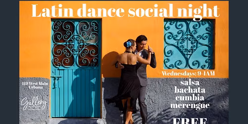 Latin Dance Social Night Every Wednesday 9PM-1AM