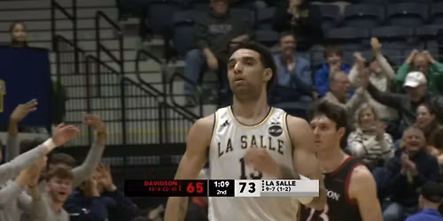 La Salle Explorers at Davidson College Wildcats Mens Basketball at Belk Arena