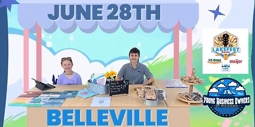 Young Business Owners at Lake Fest in Belleville 