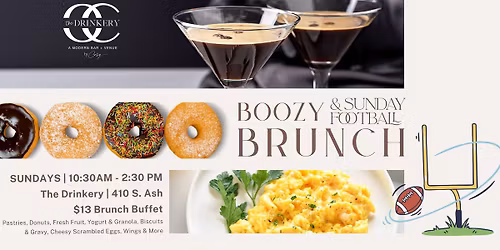 Boozy Brunch & Sunday Football at The Drinkery