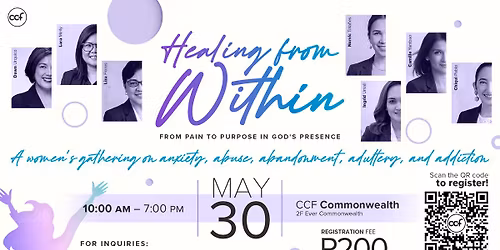 Healing from Within Event