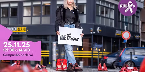 JOURNEE INTERNATIONALE CONTRE LES VIOLENCES FAITES AUX FEMMES \/\/ Rassemblement \u00e0 Charleroi