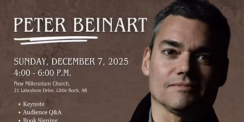 Peter Beinart. On Palestine