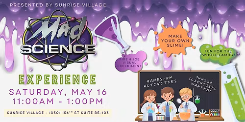 Mad Science Event for Kids