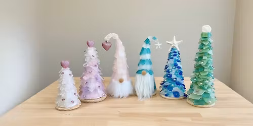 Sea Glass Tree\/Sea Glass Gnome Class!!