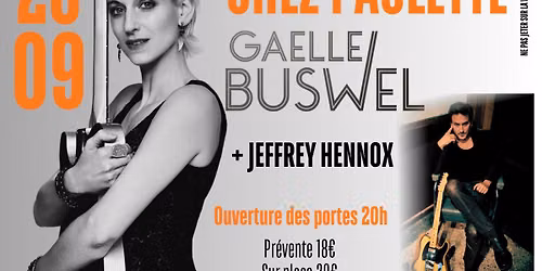 GA\u00cbLLE BUSWEL & JEFFREY HENNOX @chezpaulettenancy