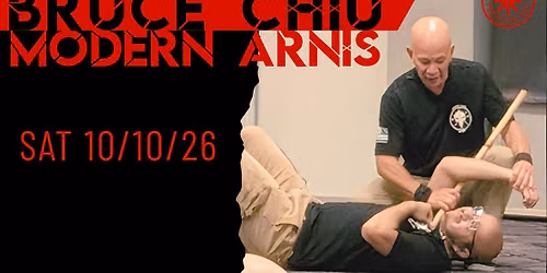 Modern Arnis with Bruce Chiu
