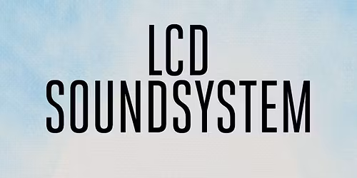 LCD Soundsystem